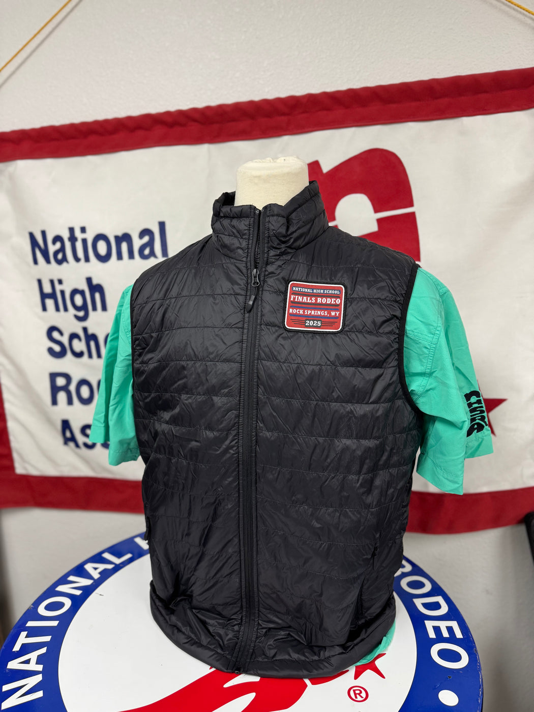25 NHSFR Black Vest - XL
