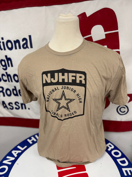 25 NJHFR Back # Tan Shirt