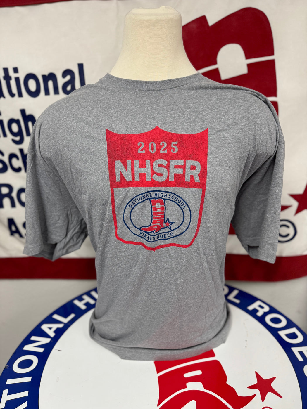 25 NHSFR Gray Tee - 4XL