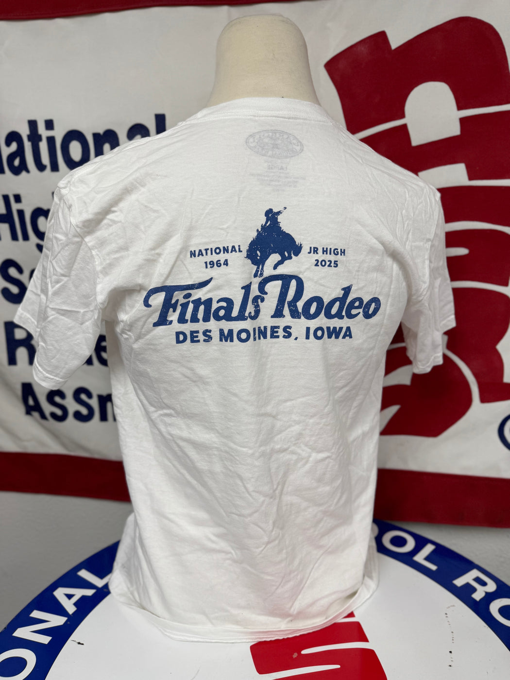 25 NJHFR White Tee