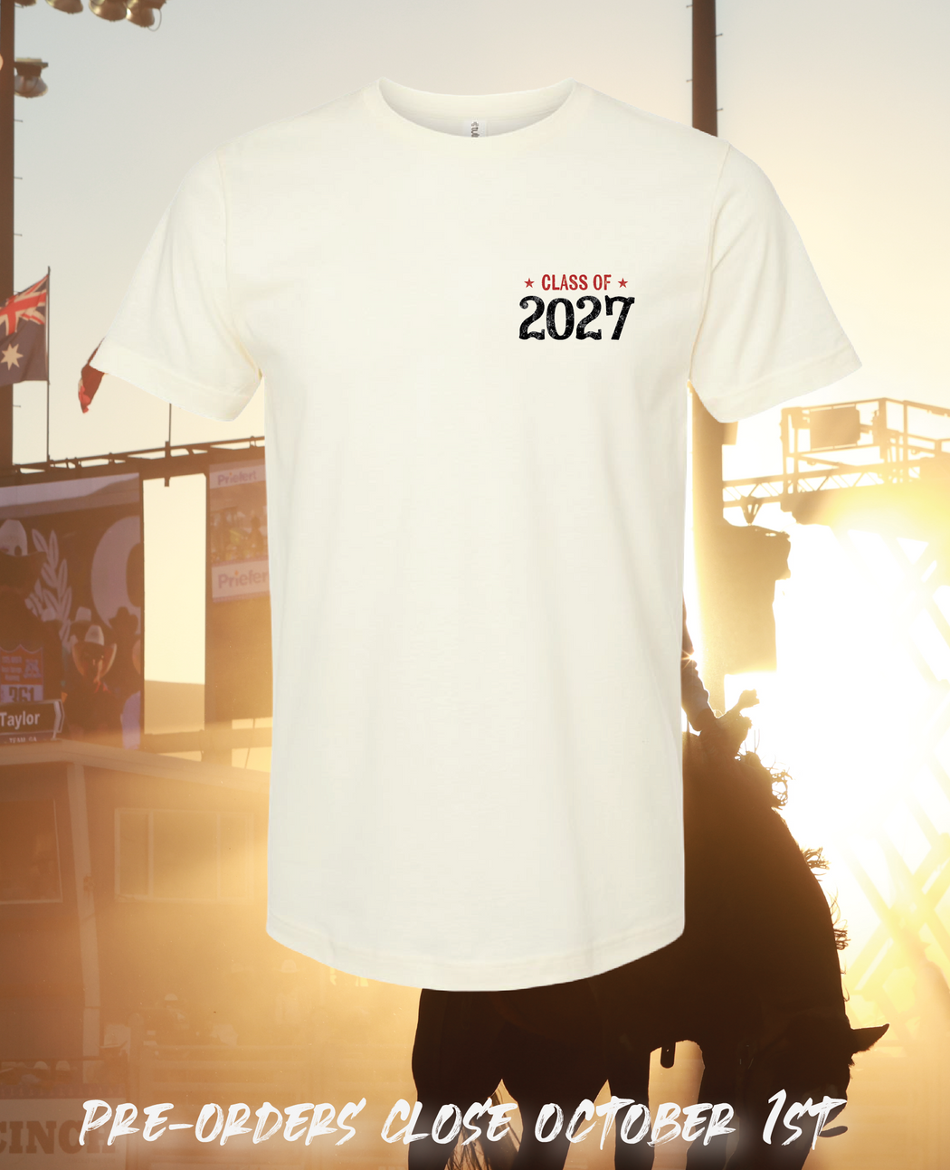 Class of 2027 - Cream Tee