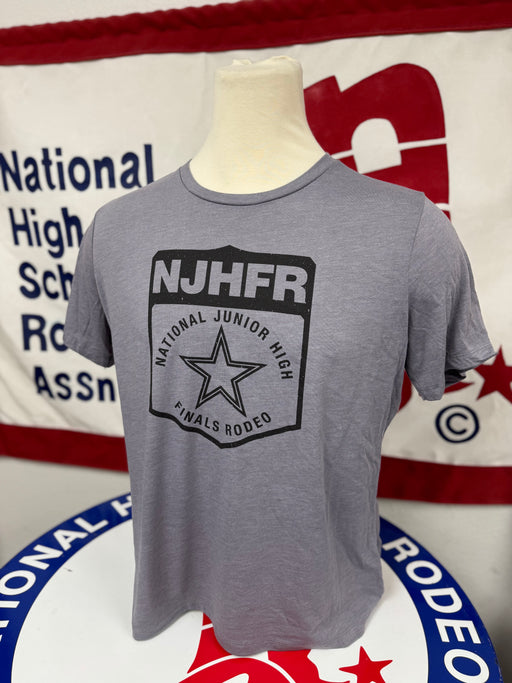 25 NJHFR Back # Tee - Gray