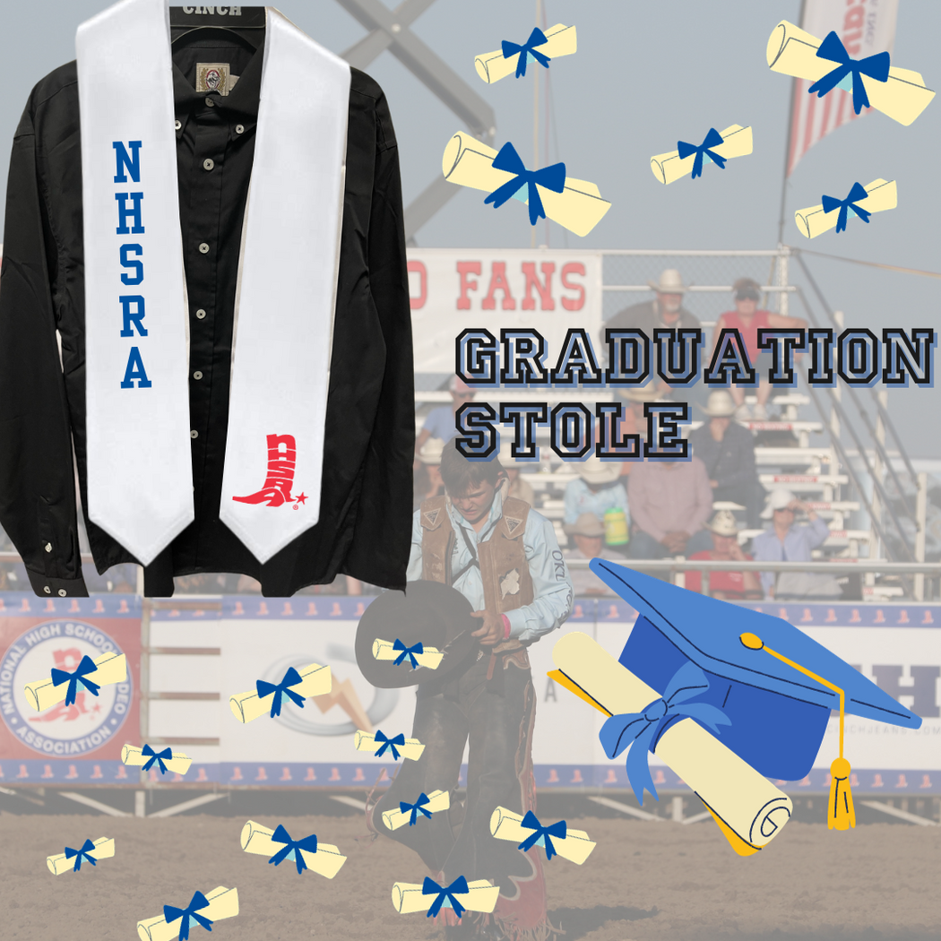 Nhsra Lettering Graduation Stole — NHSRA Store